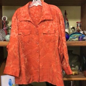 Erin Ladies Button Down Blouse